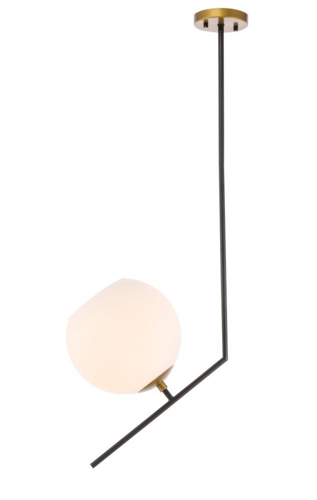 Ryland Hang W10H16E12L1 W/G BK