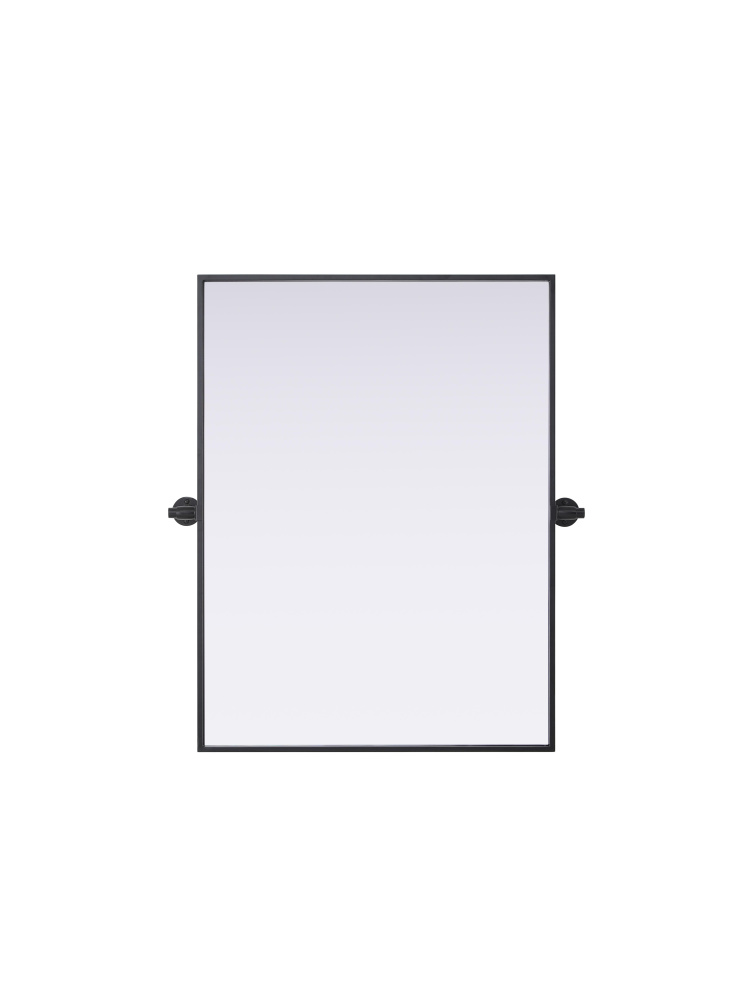 Amoura 24x32 Pivot Mirror in Black