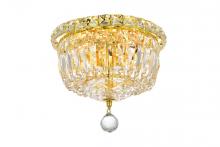 Elegant LD2528F10G - Tranquil Flush D10"H8"L4 GD RC