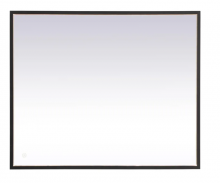 Elegant MRE63036BK - Pier 30x36 inch LED mirror with adjustable color temperature 3000K/4200K/6400K in black