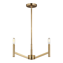 Visual Comfort & Co. Studio Collection 3124303-848 - Vector Three Light Chandelier