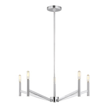 Visual Comfort & Co. Studio Collection 3124305-05 - Vector Five Light Chandelier