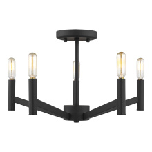 Visual Comfort & Co. Studio Collection 7724305-112 - Vector Five Light Semi-Flush Mount