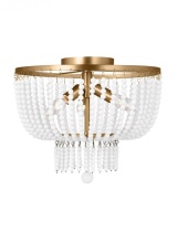 Visual Comfort & Co. Studio Collection 7780703-848 - Jackie Three Light Semi-Flush Mount