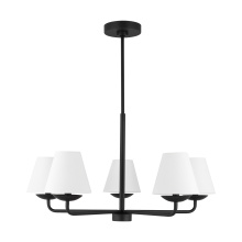 Visual Comfort & Co. Studio Collection DJC1175MBK - Albion Medium Chandelier