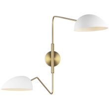 Visual Comfort & Co. Studio Collection EW1072MWT - Jane Double Task Sconce