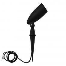 HOMEnhancements 21327 - 12V LED Flood w/ Ground Stake - BK 3000K