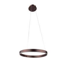 HOMEnhancements 70187 - Vivio AVA LED Single Ring Pendant-Coffee Brown